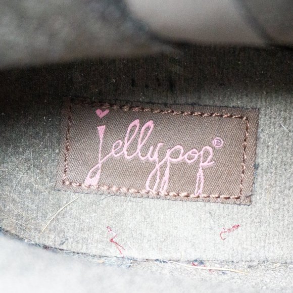 Jellypop Grey Oxford Combat Boots - 9.5 - Picture 7 of 11